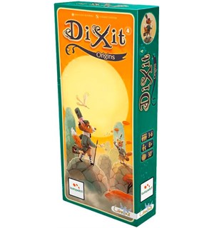 Dixit 4 Origins Expansion Utvidelse til Dixit Brettspill 